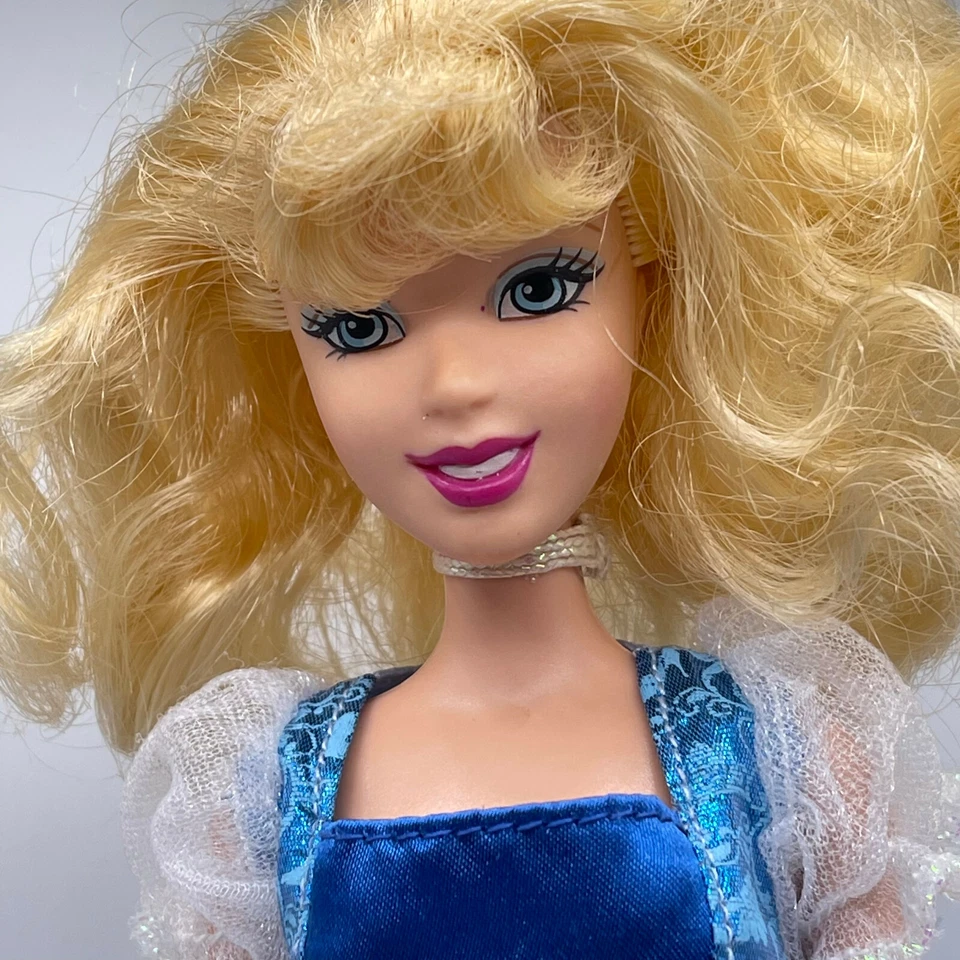 Кукла Барби Золушка 1990-е Mattel принцесса Disney синее платье - Изображение 1 из 4