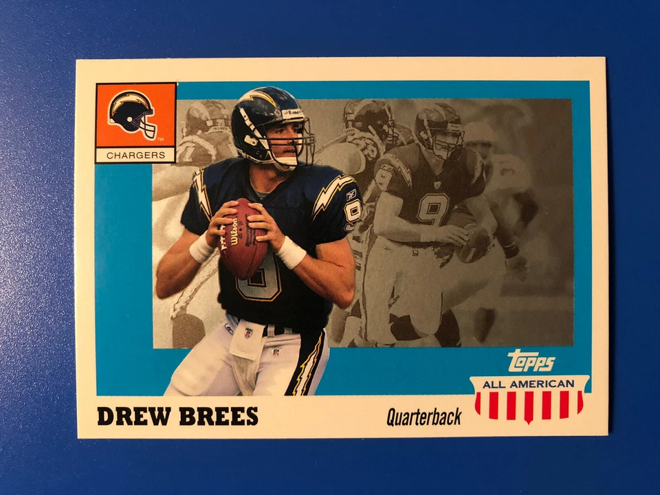2003 topps all american Drew Brees #84. RARE!!!! - Image 1 of 4