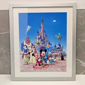 Disney Disneyland París 5to Aniversario Impresión Edición Limitada de 458/2000 - Imagen 1 de 12