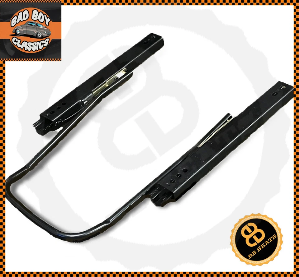 Universal Dual Lock Bucket Seat Runner Slider Kit Classic Kit Car  - Image 1 of 1