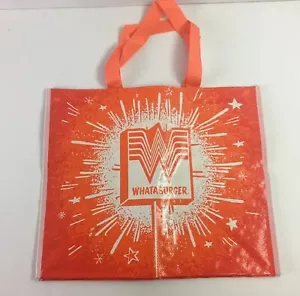 WHATABURGER Large Reusable Tote/Shopping Bag - 17" X 14" X 9" - Brand New - Picture 1 of 4