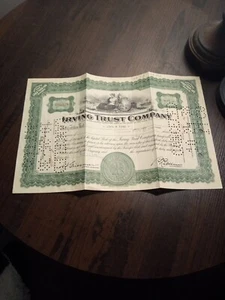 Irving Trust Company Anleihe 1929 5 Aktien - Bild 1 von 11
