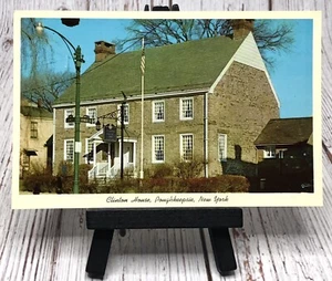 Poughkeepsie NY - New York, Clinton House Vintage Postkarte - Bild 1 von 4