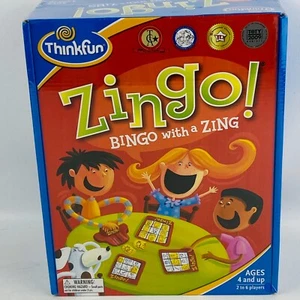 Zingo! Bingo With A Zing Game ThinkFun 2009 Ages 4 & Up 2-6 Players - Picture 1 of 4