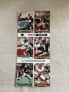 NFL Pro Set The Official Card Of The NFL No. 3 The Receivers Collection 1991 - Picture 1 of 2