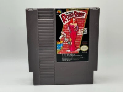 Who Framed Roger Rabbit NES ( Nintendo NES, 1989) Genuine OEM Authentic - Image 1 of 3