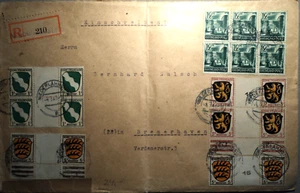 LA All.Bes.,Franz.Zone,Rheinl.-Pfalz 5 MiF mit Allg. Ausg. ZW s. Beschr. MW: -.- - Bild 1 von 5