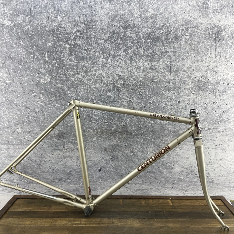 Vintage Centurion Le Mans 12 Road Bike Frame 50 cm Japan Champion 5 Steel Small - Image 1 of 4