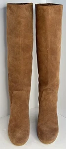 Equipaje bota hasta la rodilla de gamuza Michael Kors Jocelyn para mujer 8M - Imagen 1 de 16