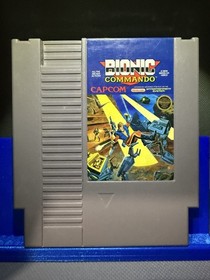 Nintendo NES Bionic Commando  Video Game Tested Working Authentic Cartridge Only