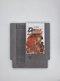 Double Dribble: Nintendo Entertainment System (NES) probado cartucho de 5 tornillos 