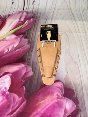 CLC work gear plier tool holder #417 Tool Works Open Design Fit Belts Leather - Image 1 of 2