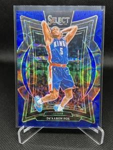 DE'AARON FOX 2024-25 SELECT CONCOURSE BLUE SCOPE PRIZM SPURS /249 - Bild 1 von 2