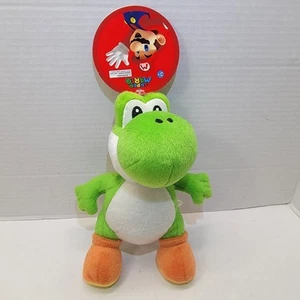 New w/ Tag Super Mario Green Yoshi Plush 8" Stuffed Animal Nintendo 2012 Goldie - Picture 1 of 12