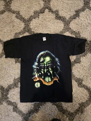 VTG 1990s Youth Medium Goosebumps The Haunted Mask II Black Giant T-Shirt - Image 1 of 4
