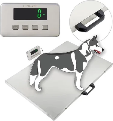 Veterinary Pet Scales Heavy Duty Digital 500kg Capacity 3 Modes 80x50cm RRP £105 - Image 1 of 4