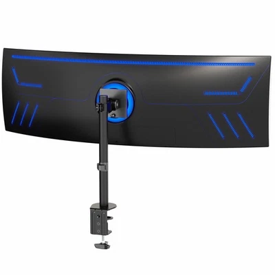 VIVO Single Ultrawide Monitor Desk Mount, Adjustable Stand for Screens up to 49" - Image 1 of 4