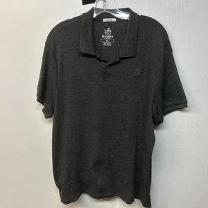 Polo Rugby University para hombre negro talla XL - Imagen 1 de 4