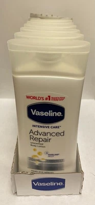 6X Vaselina Cuidados Intensivos Loción Reparadora Avanzada 200 ml cada una Foto 1 de 2