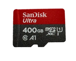 SanDisk 400GB Micro SD Card-Gaming Plus For Switch-wyze-GoPro-Dash Cam (Used) - Picture 1 of 3