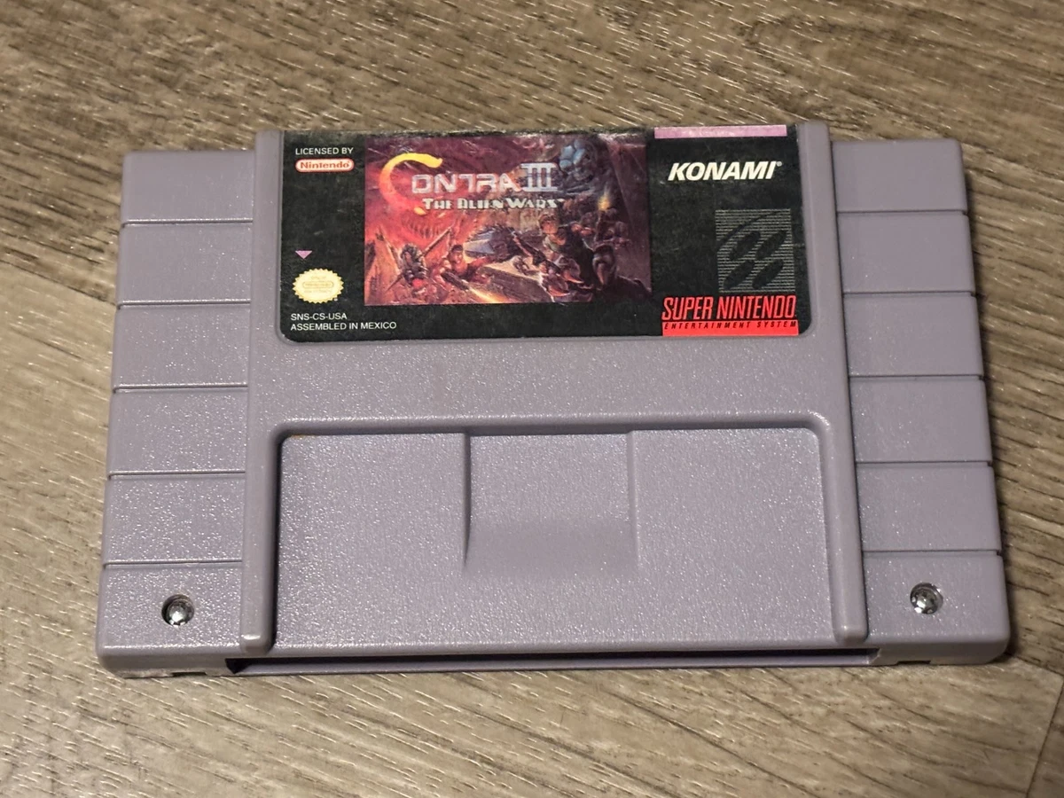Contra III: The Alien Wars for sale | eBay