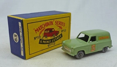 Moko Lesney Matchbox Toys MB59a Ford Thames "Singer" Van - Image 1 of 2