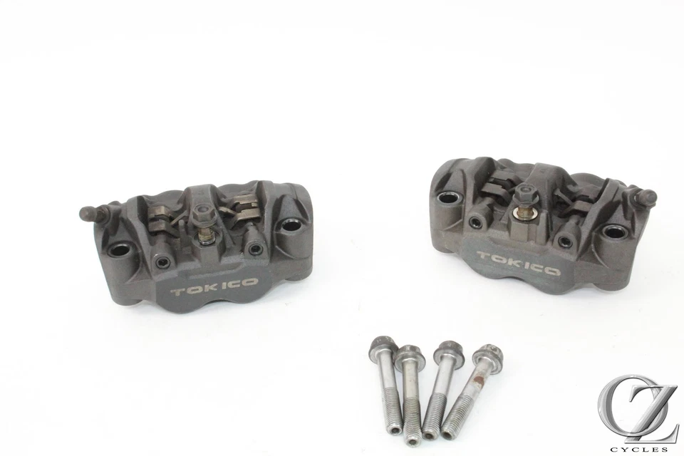 Juego de pinzas de freno delanteras 09-12 honda cbr600rr cbr 600rr Foto 1 de 4