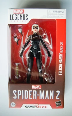 Marvel Legends Gamerverse Spider-Man 2 ¡FELICIA HARDY GATO NEGRO! (Caja dañada) Foto 1 de 4
