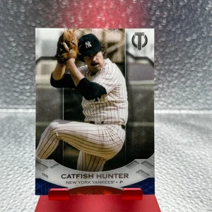 2019 Topps Tribute #29 Catfish Hunter - Picture 1 of 2