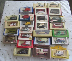 25 Classical MODEL Cars Days Gone, Lledo, Yesteryear etc - Picture 1 of 2