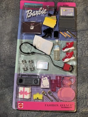 Juego de accesorios Barbie Fashion Avenue 2001 - zapatos Asst 28868 Foto 1 de 4