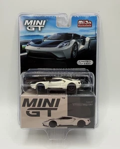 MINI GT FORD GT 64 PROTOTYPE HERITAGE EDITION 1/64 DIECAST CAR WHITE MGT00622 - Picture 1 of 3