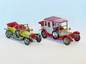 Matchbox Models of Yesteryear Y10 1906 Rolls Royce Silver Ghost & Y7 1912 Rolls - Picture 1 of 10