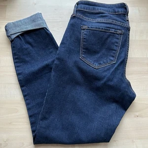 Old Navy Womens Rock Star Skinny Jeans 4 Reg Dark Wash High Rise Waist Stretch - Picture 1 of 5