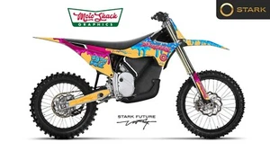 Doughnut Waffle Sprinkles Fasthouse Stark Varg Decal Kit Electric MX  Sticker  - Picture 1 of 4