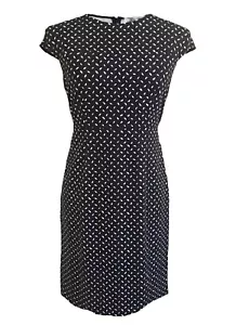 NWT $398 DVF Diane von Furstenberg Printed Hadlie Midi Sheath Dress Size 0 - Picture 1 of 11