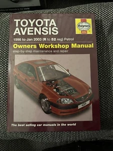 Toyota Avensis Petrol (98 - Jan 03) Haynes Repair Manual **BRAND NEW SEALED** - Picture 1 of 1