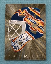 2001-02 In The Game Be A Player Between The Pipes Curtis Joseph 1 of 300 Blues