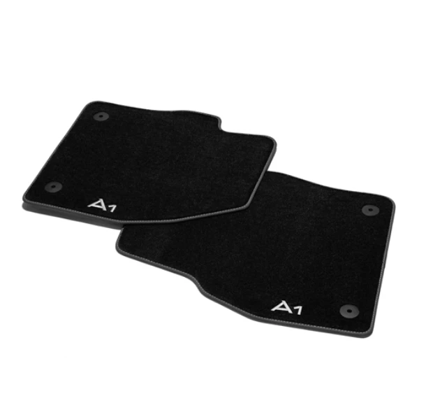 New Genuine Audi A1 2019+ Premium front carpet mats 82C061275A MNO (RHD) - Image 1 of 1
