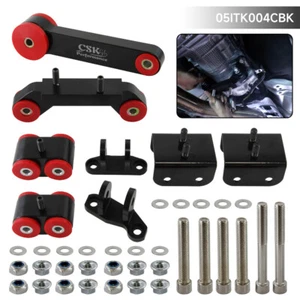 Poly Motor Transmission Mount Kit for Legacy GT/Forester XT /Impreza WRX STI Red - Picture 1 of 10