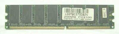 Ram 256mb 184 Pin LDBTBC2700624 DDR, 266mhz, PC2100 - Image 1 of 4