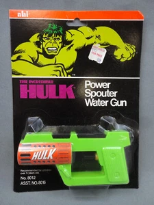 Vintage 1979 Incredible Hulk Power Spouter Water Toy Marvel AHI Toy MOC Sealed - Picture 1 of 5