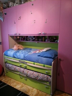 Cameretta a ponte MORETTI COMPACT ORIGINALE  con due letti singoli - Immagine 1 di 4