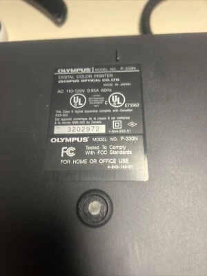 Olympus P 330N Digital Photo Dye Sublimation Printer - Image 1 of 3