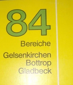 Amtliches Fernsprechbuch 1983/84 Bereich 84 Gelsenkirchen Bottrop Gladbeck - Bild 1 von 5