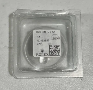 Rolex Sapphire Crystal B25-318-C2-C1 New Sealed Authentic Datejust II Ref 116334 - Picture 1 of 2