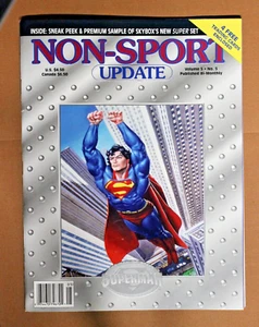Non-Sport Update Volume 5 No.5 Superman Platinum Price Guide Cards Included - Picture 1 of 19