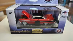 M2 Auto Thentic R37 #16-10 1958 Plymouth Belvedere in Red w/RR - Picture 1 of 5