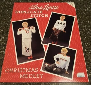 Christmas Medley Duplicate Stitch Alma Lynne Charted Graphs ALD-03 - Picture 1 of 1