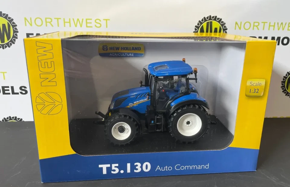 UNIVERSAL HOBBIES 5360 1:32 SCALE NEW HOLLAND T5.130 AUTO COMMAND - Image 1 of 1